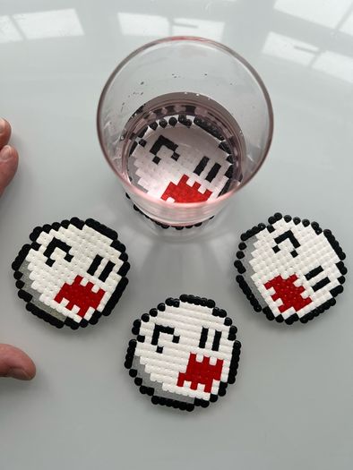 Mario Ghost coster set