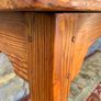 Victorian country table in solid pitch pine Image 7