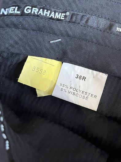 Pinstripe Suit Pants