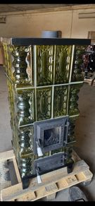fireplace (terracotta tiles)