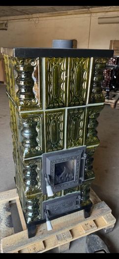 fireplace (terracotta tiles)