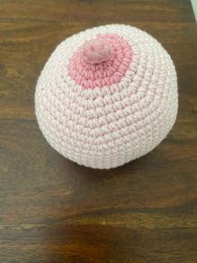 Crochet Breast, Breastfeeding Support & Educational Teaching Aid