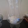 2 Large Delicate Glass Vases Image 8