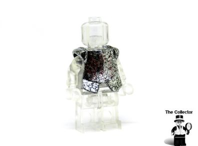 Lego Prototype Minifigure LOTR The Lord of the Rings Uruk-hai Speckled Armor Accessory This Is A Authentic Lego Employee Prototype Done In Speckled Part These Speckled Parts Are A Prototype That A Lego Employee Had Made As A New Idea For Some New Parts As