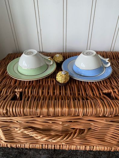 cups  & saucers - vintage china