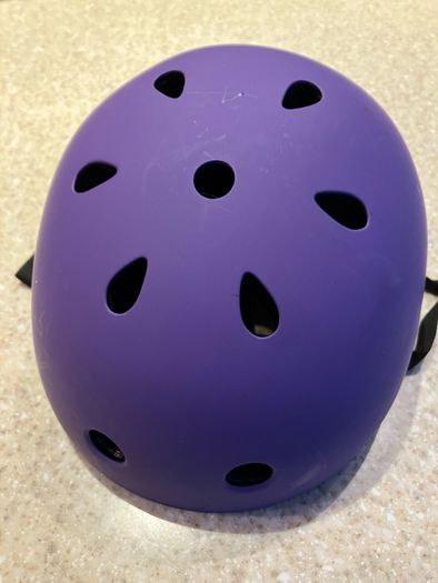 Bike Helmet. Medium (54-58cm). Brand New. Lightweight Purple