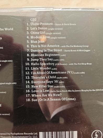 Bowie 2CD  - Nothing Has Changed  (The Very Best Of)