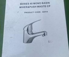 Series 40 Mono Basin Mixer & Click Waste 44414