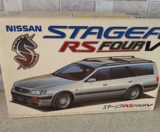 Fujimi 1/24 Nissan Stagea RS Four V Model Kit - Factory Sealed Inside