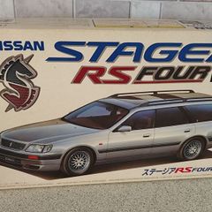 Fujimi 1/24 Nissan Stagea RS Four V Model Kit - Factory Sealed Inside