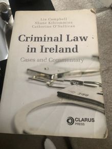 Criminal Law Book