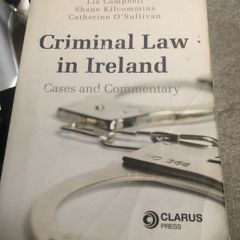 Criminal Law Book