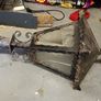 Antique cast iron street lamp post Image 3