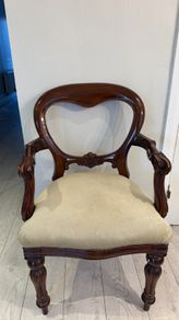 Mahogany Victorian-style Chair