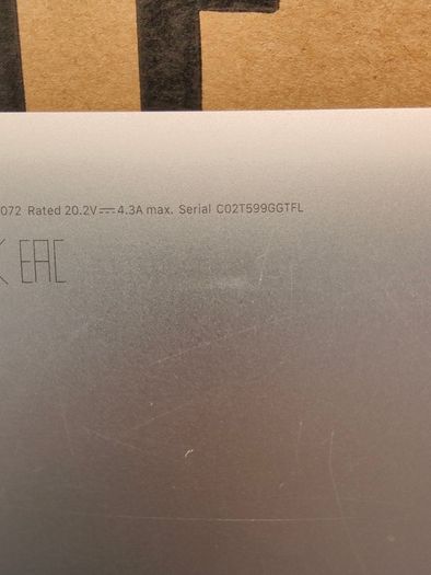 Bottom Case Bottom Cover Cover For Macbook Pro A1707 2016 2017 (used)