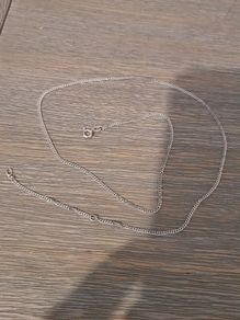 white gold 750,18ct- 5.8g, lenght 46cm or 51cm