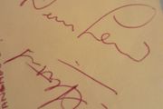 Denis Law - Manchester United - Autograph