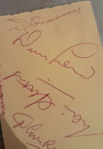 Denis Law - Manchester United - Autograph