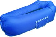 Inflatable lounger, 2019 New Waterproof inflatable Sofa with Storage Bag Air Sofa lounger Hammock with Headrest Inflatable Couch fit for Travelling,Camping,Pool and Beach (Blue)