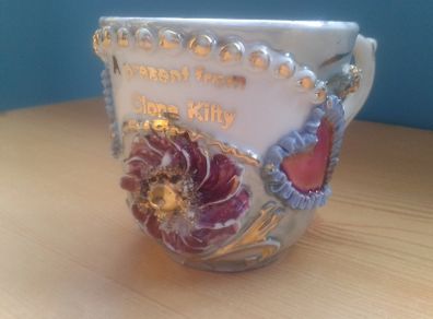 Handmade souvenir cup from clonakilty