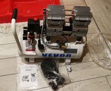 30L 750W Silent Air Compressor Portable Oil-free Air Compressor Pump Safe Solenoid Valve Workshop Repair Tire Inflation