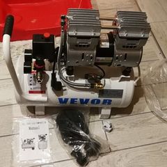 30L 750W Silent Air Compressor Portable Oil-free Air Compressor Pump Safe Solenoid Valve Workshop Repair Tire Inflation