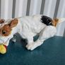 Rare Vintage Royal Doulton Jack Russell Terrier Dog Figurine Image 3