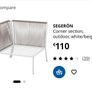 Ikea Segeron garden sofa Image 3