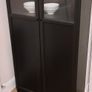 BILLY - Bookcase with panel/glass doors - like new Image 3