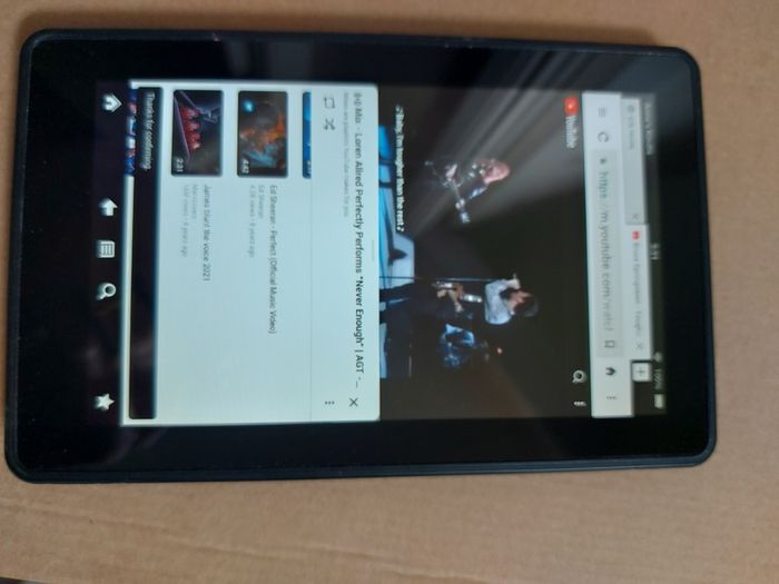 Amazon Kindle, Model D01400, Serial number D026 A0A0 2482 02AQ, in excellent condition