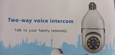 cctv wifi panorama camera bulb