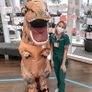 Dinosaur Costume for Adult Inflatable T-Rex Dinosaur Costume Air Blow up Dino Costume Funny Halloween Costume Cosplay Fancy Dress (FREE SHIPPING) Image 2