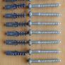 Hex Head Coach Screw 70 mm Image 2