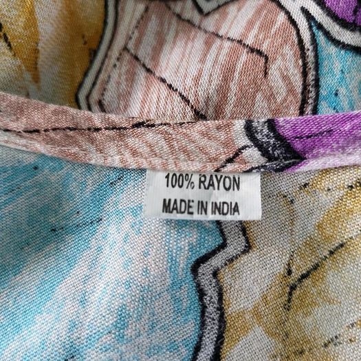 Multicolour summer dress, One Size