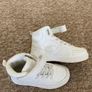 Penneys White Leather High-tops Image 2