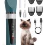 (NEW, NEVER USED) Pet Grooming Set | Complete 8 Accessories for Cats or Dogs | Quiet | 120min Charge | LCD Screen | Electrical Trimmer with Attachments Image 3