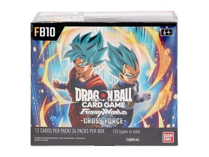 Dragonball Fusion World TCG FB10 Cross Force English Sealed