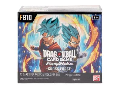 Dragonball Fusion World TCG FB10 Cross Force English Sealed