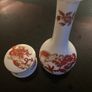 Crown Staffordshire striking  Red Dragon Rangoon vase and lidded trinket box Image 2