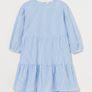 Girls Girls stunning Sold Out New NWT blue and white candy stripe dress H&M 10 11 Image 4