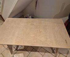 study desk and chair