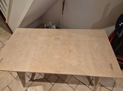 study desk and chair