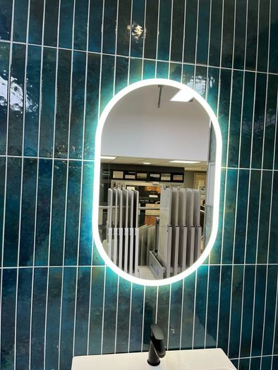 EX Display Tavistock Aster Pill LED bathroom mirror