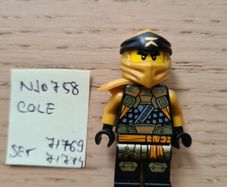 lego njo0758 cole, set ninjago 71769, 71774