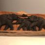 Hand carved wood. Image 4