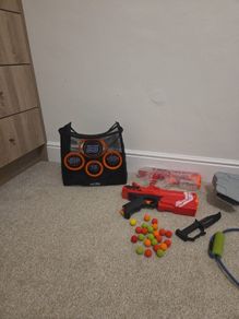 Nerf bundle Vest Targets Sling bullets