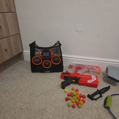 Nerf bundle Vest Targets Sling bullets
