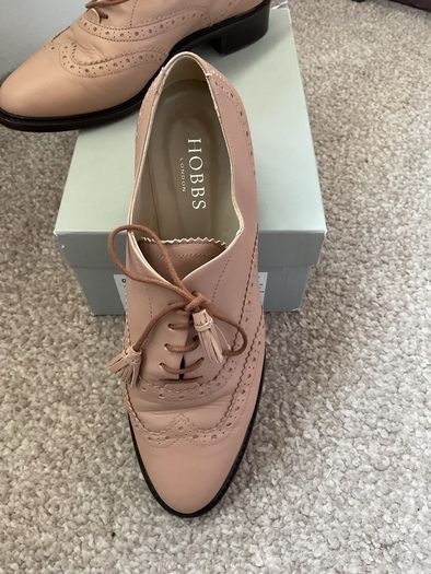 Hobbs leather soled brogues size 40