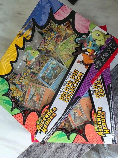 Pokemon Ascended Heroes First Partner Deluxe Pin Collections