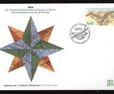 2024 Ireland Bicentenary First Ordinance Survey of Ireland Commemorative Stamp An Post First Day Cover (FDC)
